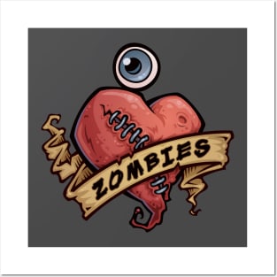 I Love Zombies Posters and Art